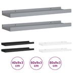vidaXL Wall Shelves Floating Shelves Wall Mounted Display Shelves for Book
