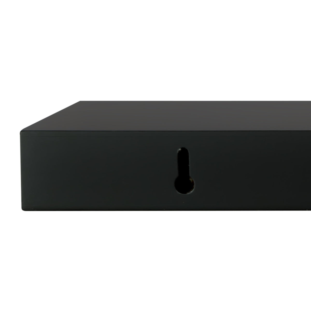 KG Stockholm Maine Floating Wall Shelf - Black, 24", Pack of 3