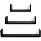 vidaXL Wall Shelves Floating Shelves Wall Mounted Display Shelves for Book DVD