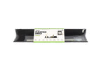 (2 pack) Hangman No Stud Floating Shelf - 24"- Black - Aluminum - Level and Hardware Included - No Drills or Anchors Needed