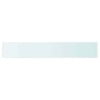 vidaXL Wall Shelf Floating Shelf Display Shelf Wall Mounted Tempered Glass