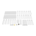 ToppiJoy 5 Layer Cigarette Display Holder, Retail Store Tobacco Display Stand Rack, Transparent Floating Shelf