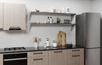 AmGood 12 in. x 60 in. Stainless Steel Wall Shelf | NSF Certified | Appliance & Equipment Metal Shelving | Kitchen, Restaurant, Garage, Laundry, Utility Room