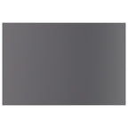 vidaXL 15.7 in x 23.6" Stainless Steel Floating Shelves 8 Count