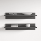 Fly Type-MX Wall Mounted Floating 2 Piece Shelf Set