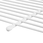 Set of 2 Wire Shelf Kit, 3 ft Wall Mounted Wire Shelves, Heavy-Duty Carbon Steel Hanging Shelf, Floating Wall Storage Shelves with Dip Coating, for Closet, Bedroom, Living Room, Office, Pantry