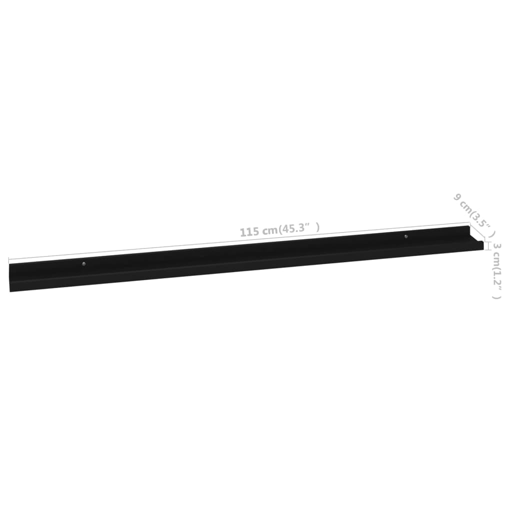 vidaXL Wall Shelf Floating Shelf Wall Mounted Display Shelf for Photo Frame