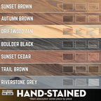 36 in. x 7.5 in. x 6.75 in. Autumn Brown Restore Wood Wall Shelving with Industrial Steel Pipe L- Brackets