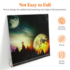 Lifewit Floating Shelves for Vinyl Record, 12 Pack 12" Clear Acrylic Wall Shelf Room Decor for Book/Photo/Picture/Makeup Display in Bedroom, Living Room, Bathroom Storage and Organization