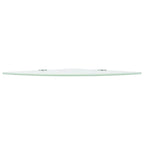 vidaXL Wall Corner Shelf Floating Corner Shelf Display Shelf Tempered Glass