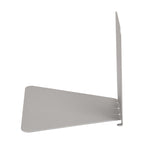 Umbra Conceal Large Floating Metal Wall Shelves, Set of 3 Silver