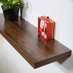 Modern and Contemporary Antique Walnut Floating Shelves - 31.5*9.25*1.5 inches
