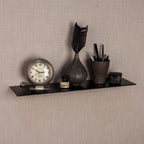 Danya B Glass Floating Shelf