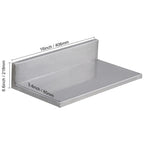 VEVOR 2PCS 16" x 8.6" Wall Mounted Stainless Steel Shelf,44 lbs Load Capacity Wall Mount Floating Shelving for Restaurant, Kitchen, Bar, Home, and Hotel