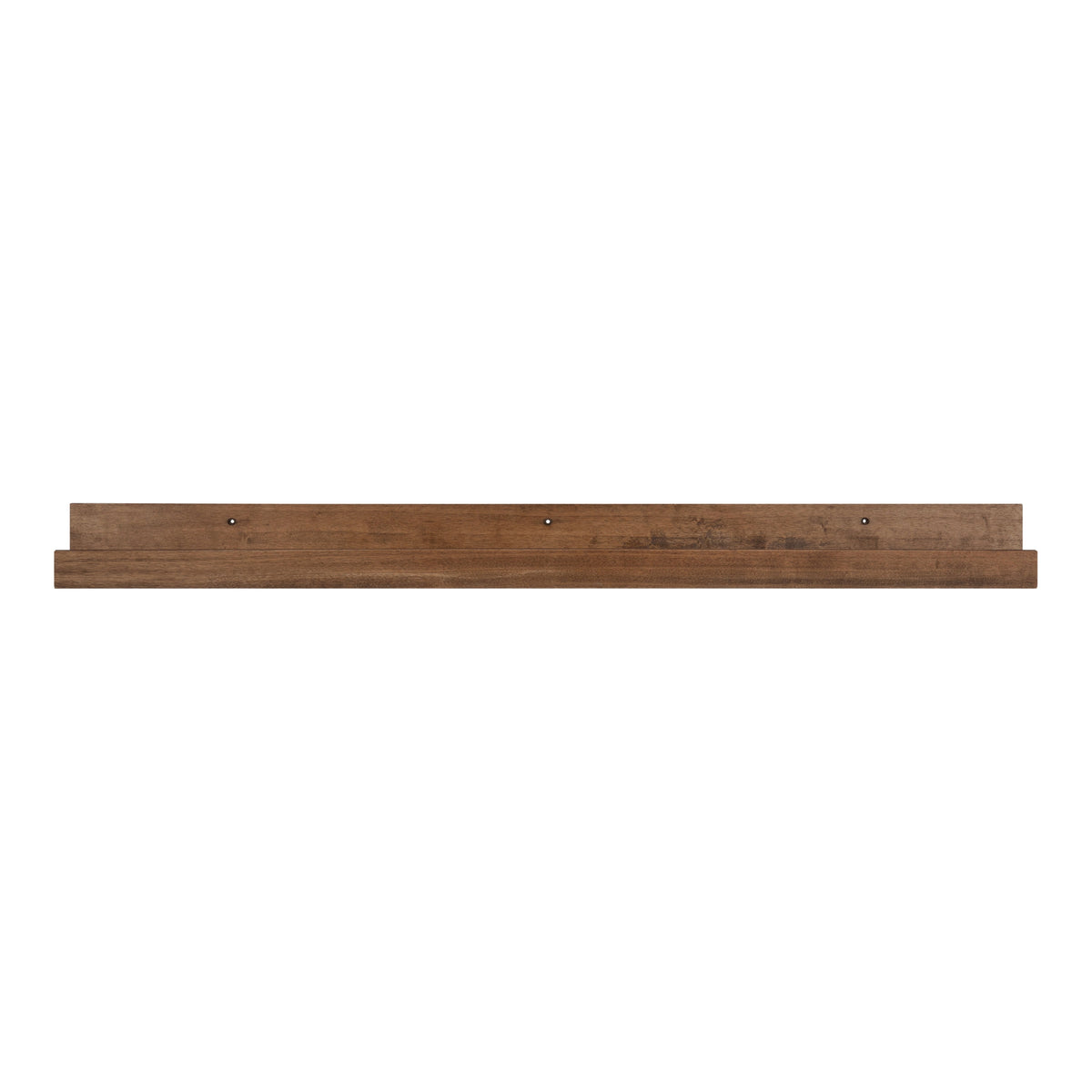 Kate And Laurel Wood Floating Shelf, 42 In x 3.5 In, Brown
