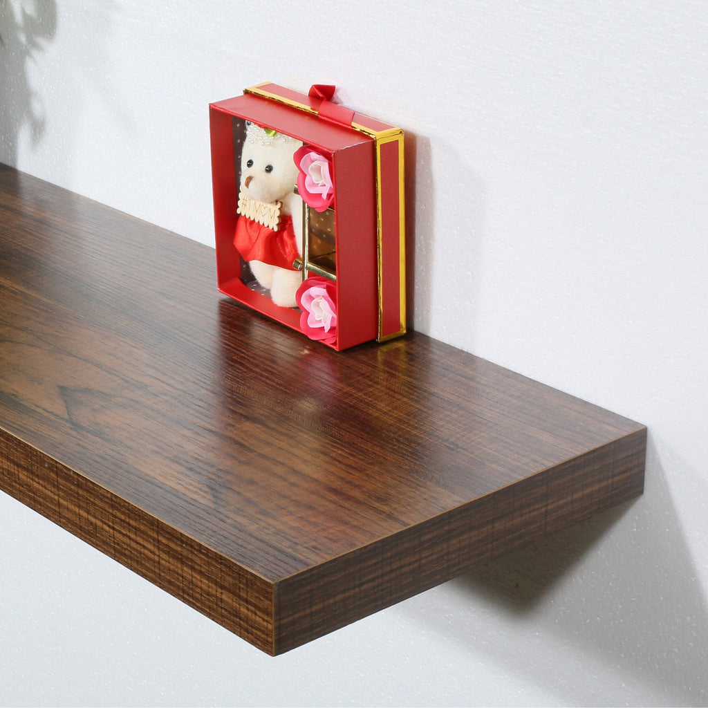 Modern and Contemporary Antique Walnut Floating Shelves - 31.5*9.25*1.5 inches
