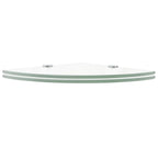 vidaXL Wall Corner Shelf Floating Corner Shelf Display Shelf Tempered Glass