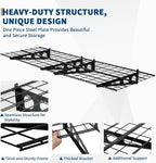 Garvee 2 Pack 2x6Ft Garage Storage Shelving Wall Mounted, 24-Inch-By-72-Inch 1600 Lbs Heavy Duty Storage Shelves, Wall Shelve Garage Storage Rack Floating Shelves Organization for Warehouse, Laundry