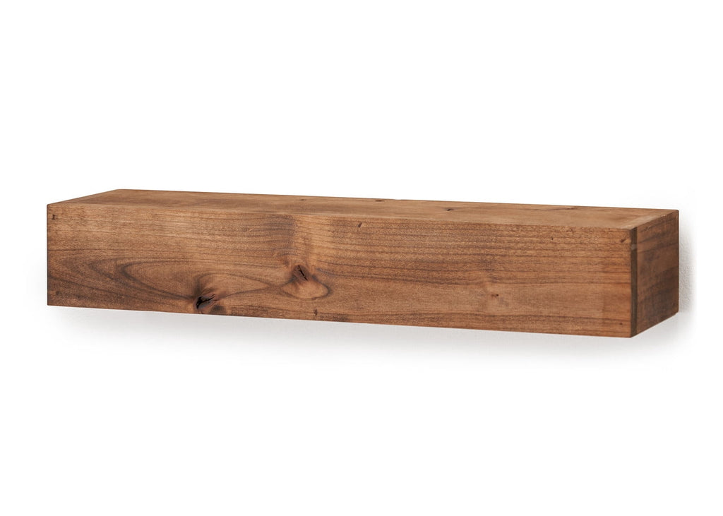 DRAKESTONE Farmhouse Floating Shelf - Walnut