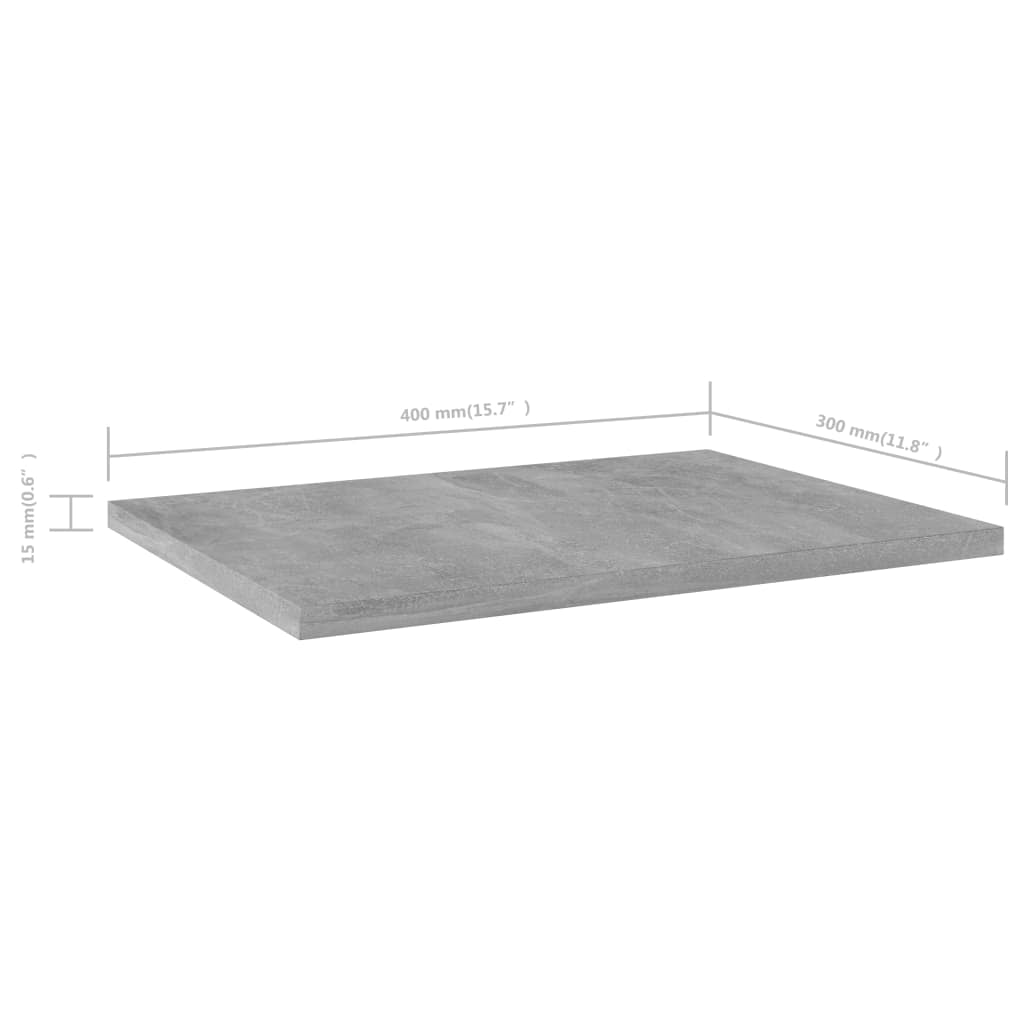 vidaXL Floating Shelf Wall Bookshelf Board for Living Room Engineered Wood