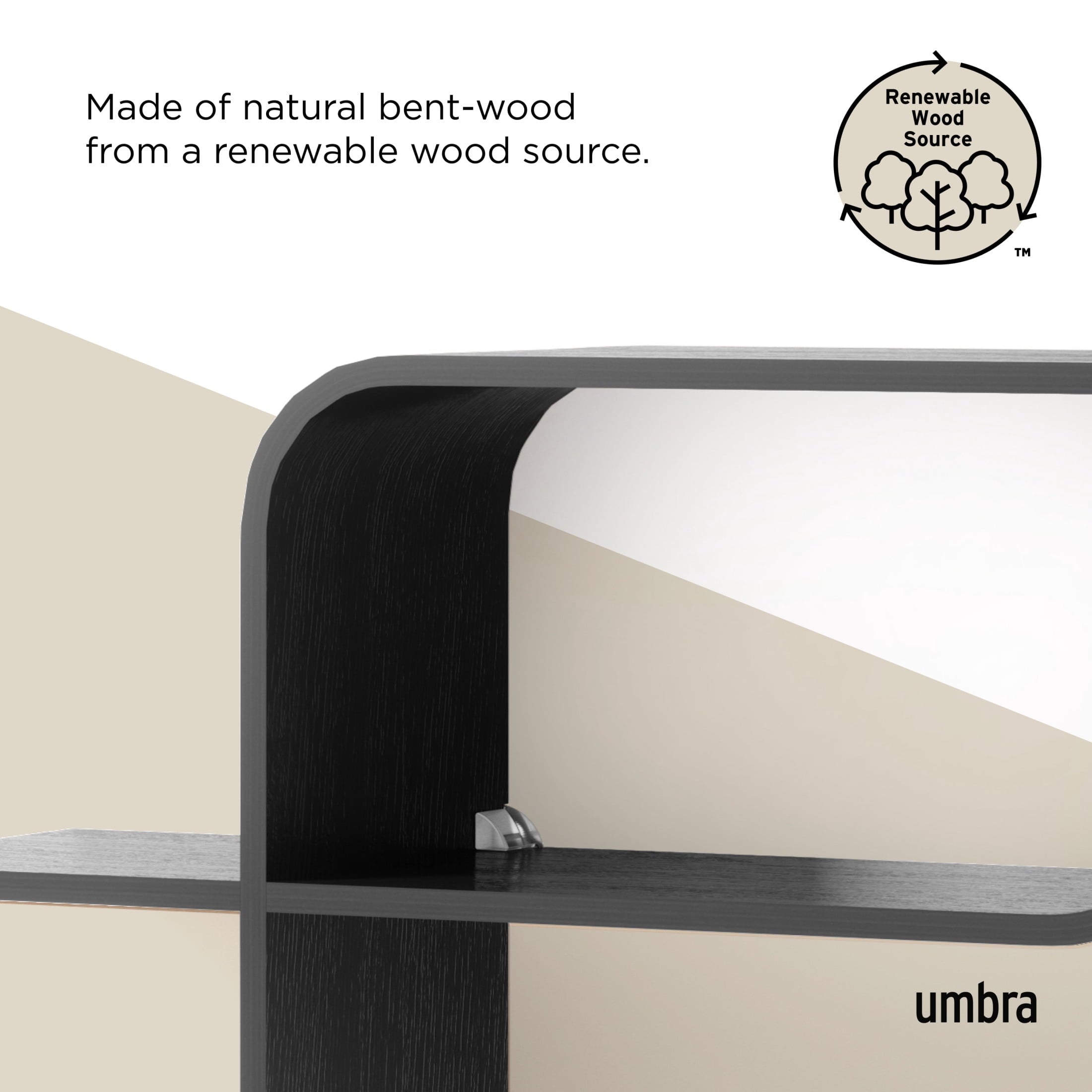 Umbra Montage Floating Wall Shelf