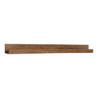 Kate And Laurel Wood Floating Shelf, 42 In x 3.5 In, Brown