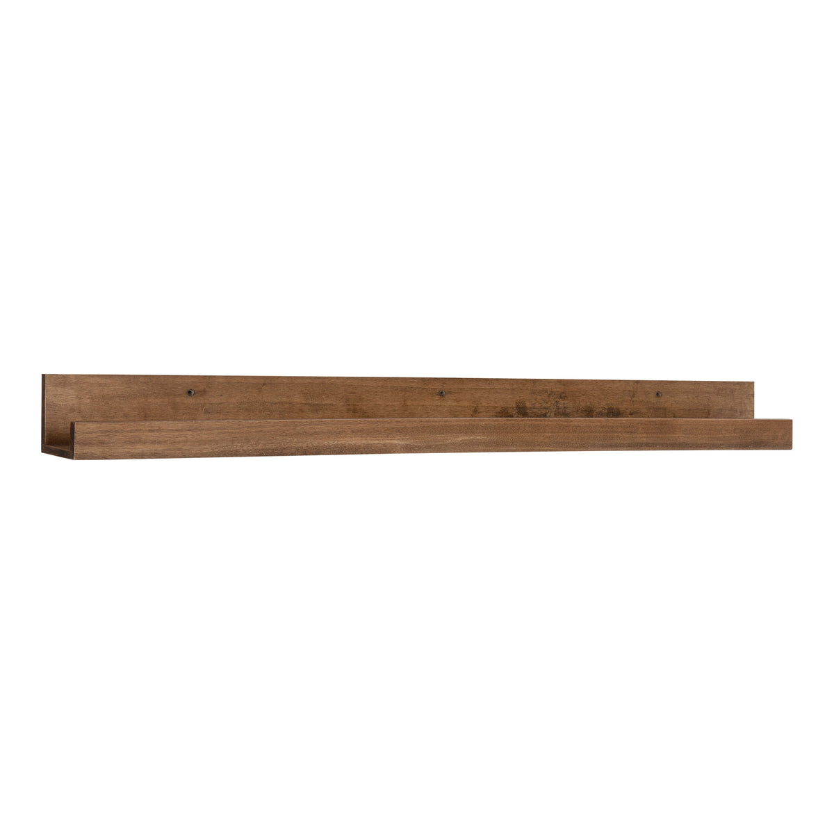 Kate And Laurel Wood Floating Shelf, 42 In x 3.5 In, Brown