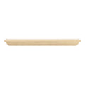 Mantels Direct Colton 60" Floating Wood Fireplace Mantel Shelf - Unfinished