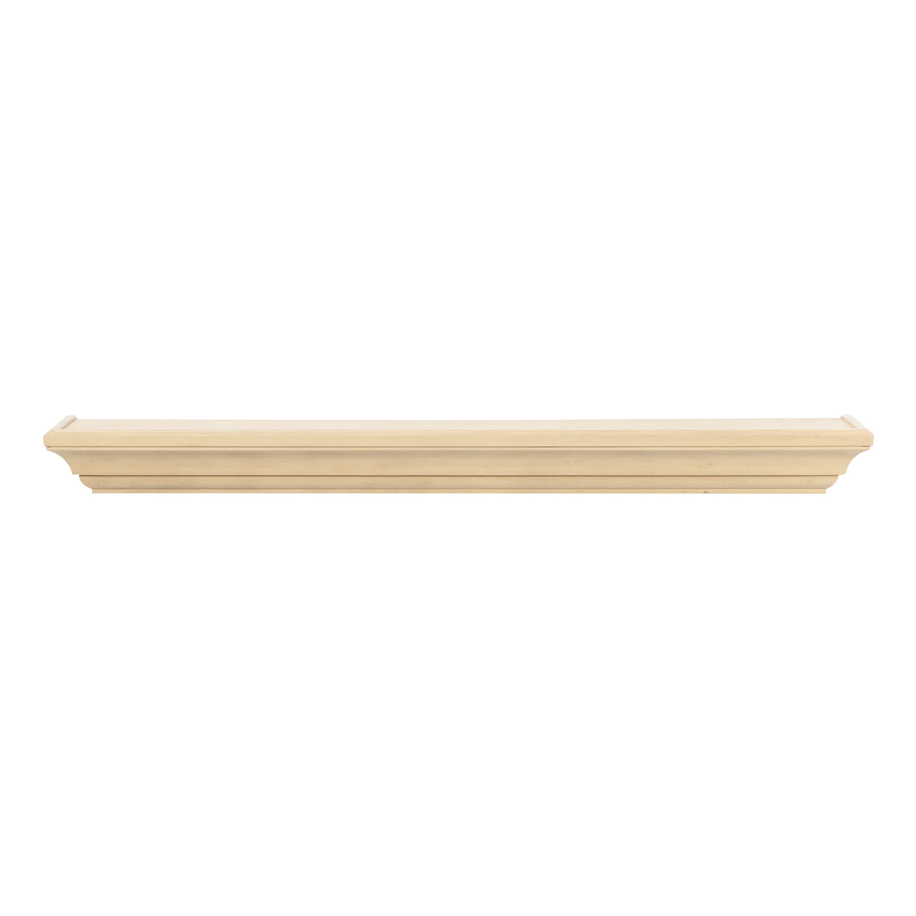 Mantels Direct Colton 60" Floating Wood Fireplace Mantel Shelf - Unfinished