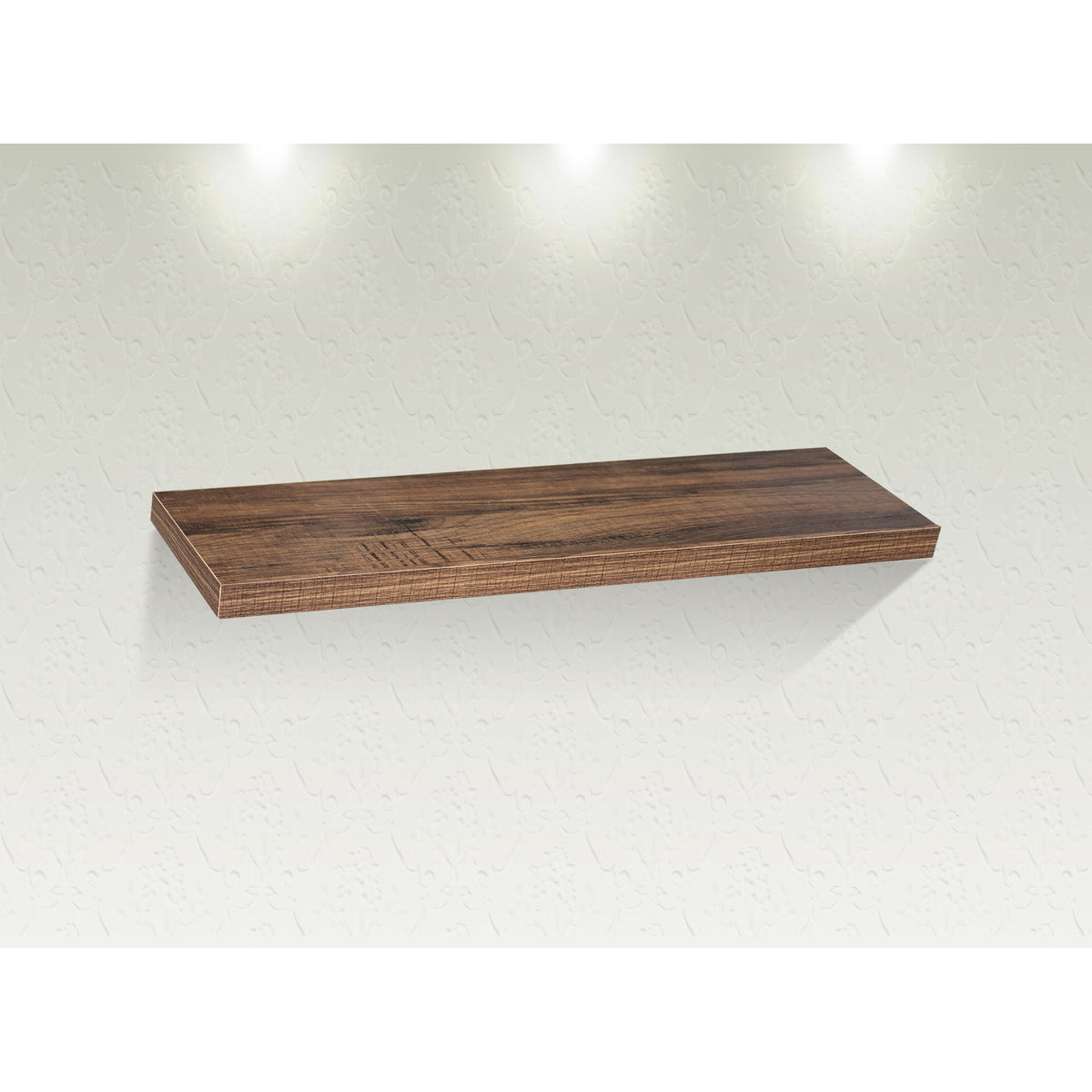 Modern and Contemporary Antique Walnut Floating Shelves - 31.5*9.25*1.5 inches