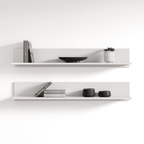 Soho S5 Modular Modern Wall Mounted Floating 2 Piece Shelf Set