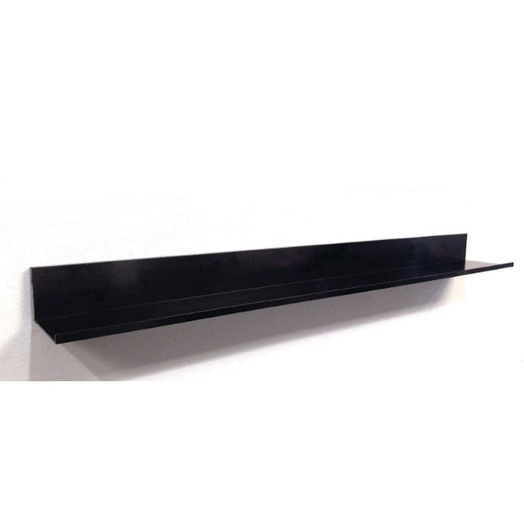 Hangman 2.5 in. H X 24 in. W X 4.5 in. D Black Aluminum Floating Shelf