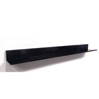 Hangman 2.5 in. H X 24 in. W X 4.5 in. D Black Aluminum Floating Shelf