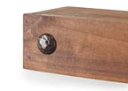 DRAKESTONE Farmhouse Floating Shelf w/ Clavos, 2-Pack - Walnut