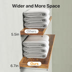 BAYKA Floating Shelves for Wall – Bathroom Shelves Rustic Wood with Metal Brackets for Bathroom, Bedroom, Kitchen, or Living Room Decor – Rustic Brown, 3 Set, Sturdy Storage with 22lb Capacity