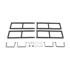 2x Home CD Rack Large Wall Mount Floating Shelf  CD DVD Rack Media Storage Organizer Shelves
