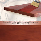Ivinta 2-Tier Shelf Industrial Pipe Shelving Farmhouse Floating Shelves Wall Bookshelf for Kitchen Living Room Bathroom