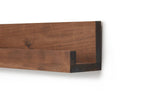 DRAKESTONE Floating Book and Display Shelf (3-Pack) - Walnut