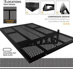 HAINAWANG,1 shelves 1-Pack 1.5x3.8ft 17.7-inch-by-45.2-inch Wall Shelf Garage Storage Rack Wall Mounted Floating Shelves, Black, 1 Pack Loads 250 lbs