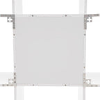 Wall Mounted Book Shelf Modern 3-Tier Floating Shelf Bookcase with 9 Compartments Wall Storage Shelves Floating Cube Shelf for Living Room Decoration Decor (White)