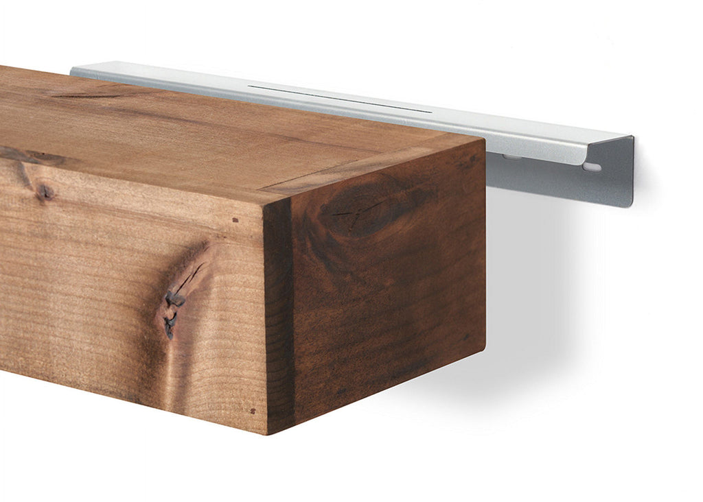 DRAKESTONE Farmhouse Floating Shelf - Walnut