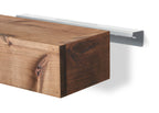 DRAKESTONE Farmhouse Floating Shelf - Walnut