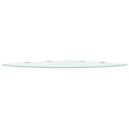 vidaXL Wall Corner Shelf Floating Corner Shelf Display Shelf Tempered Glass