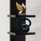 5 Tier Wall Shelf Unit, Black Wall Shelf, Multifunctional Display Floating Shelf, Bedroom and Home Decor Organizer