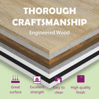 vidaXL Floating Shelf Wall Bookshelf Board for Living Room Engineered Wood