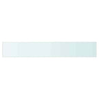 vidaXL Wall Shelf Floating Shelf Display Shelf Wall Mounted Tempered Glass