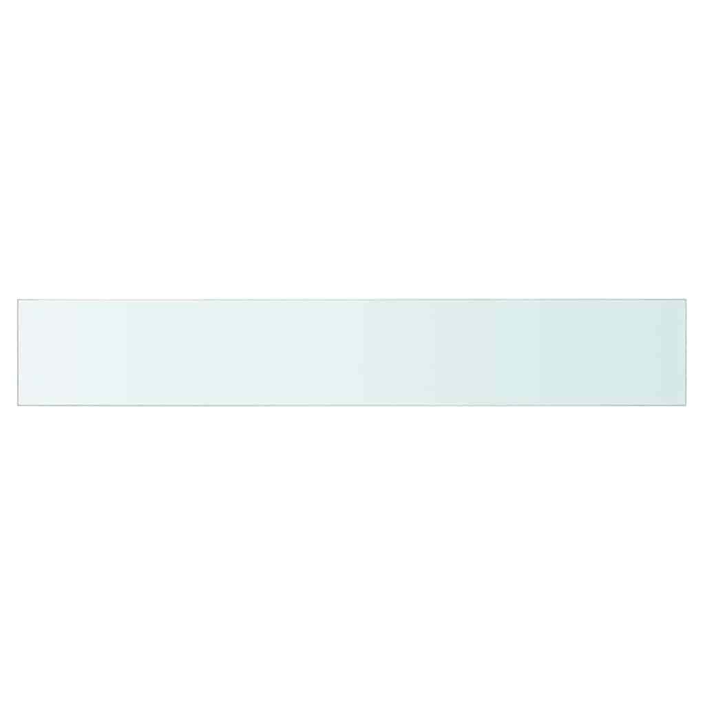 vidaXL Wall Shelf Floating Shelf Display Shelf Wall Mounted Tempered Glass