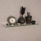 Danya B Glass Floating Shelf