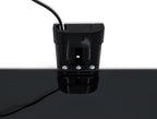Mount-It! Floating Wall Mounted Shelf Bracket Stand 1 Shelf Tinted Tempered Glass Black