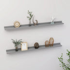 vidaXL Wall Shelf Floating Shelf Wall Mounted Display Shelf for Photo Frame